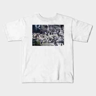 Guillemot Rock - Farne islands, Northumberland Kids T-Shirt